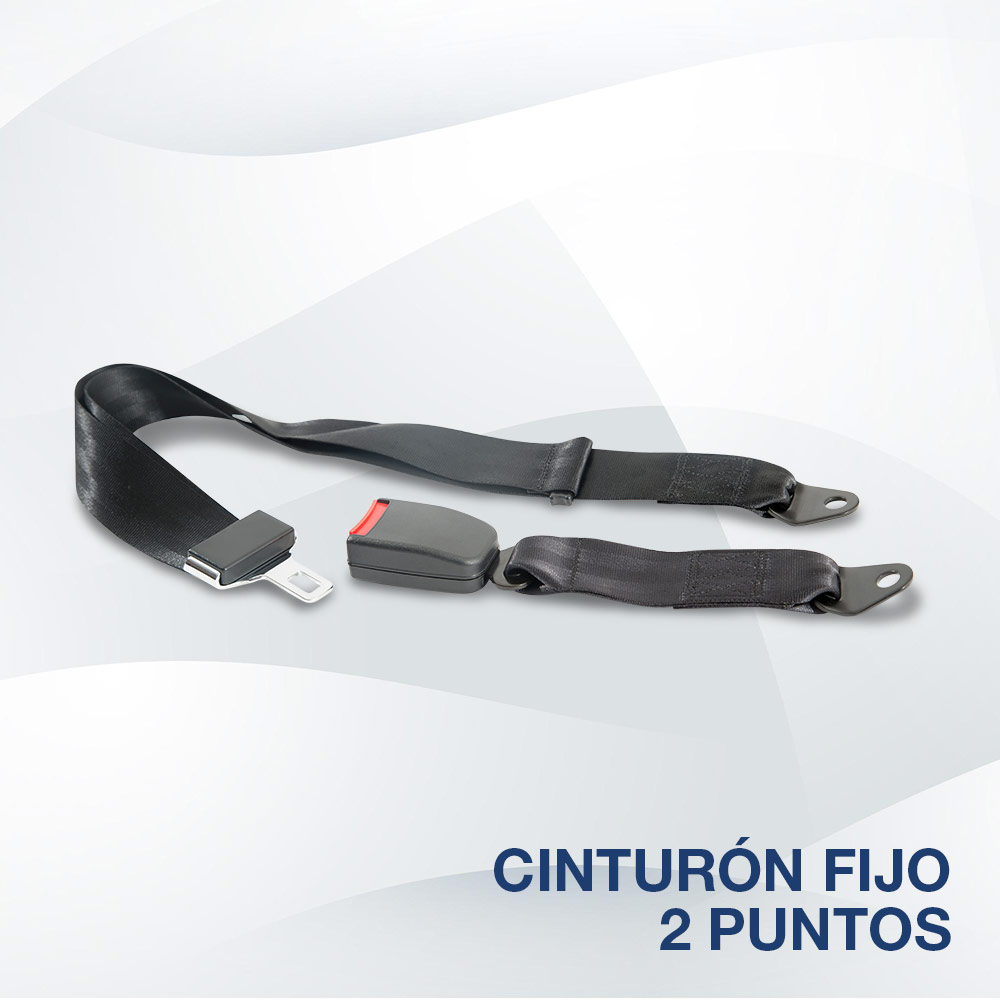 Cinturón fijo 2 puntos