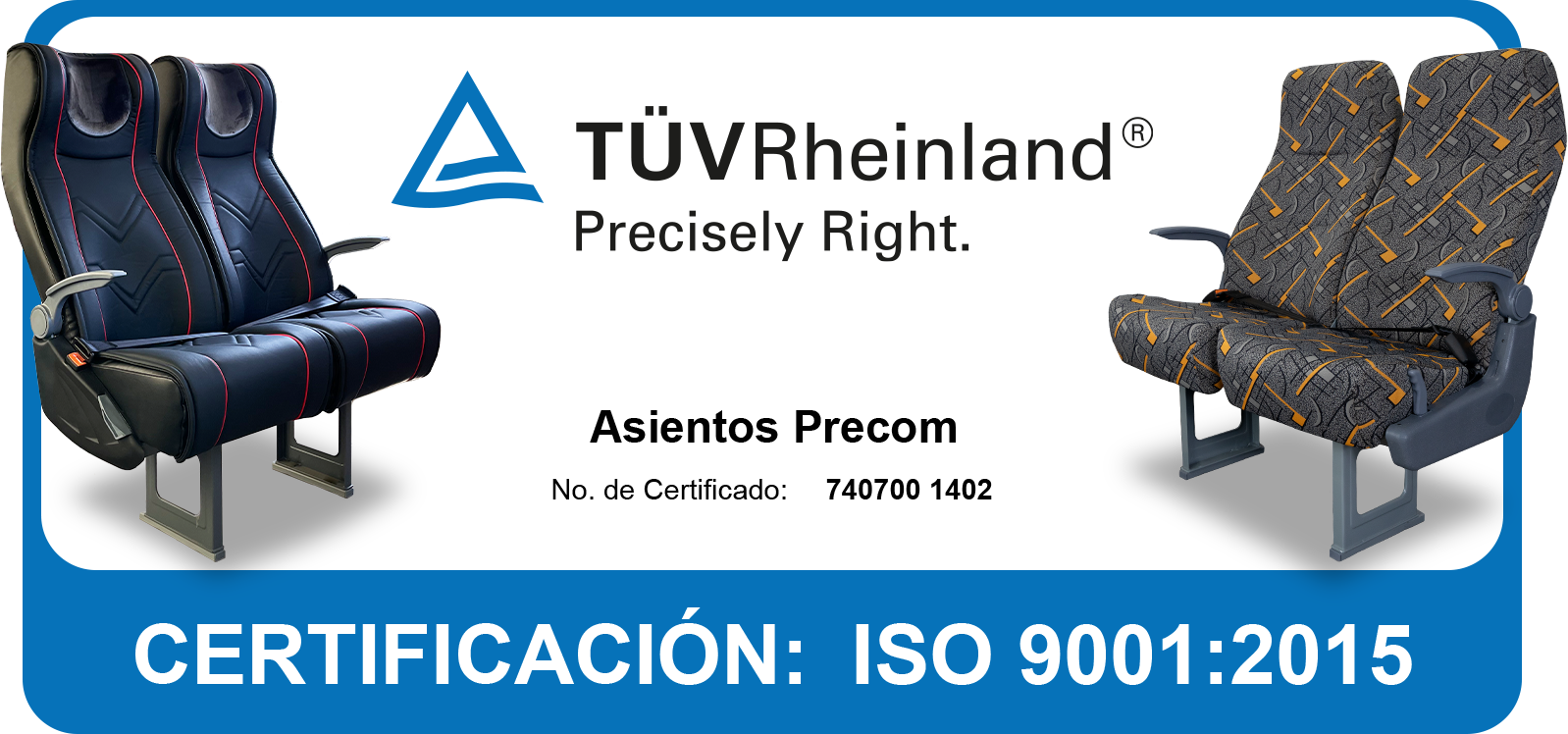 Certificación: ISO 9001:2015